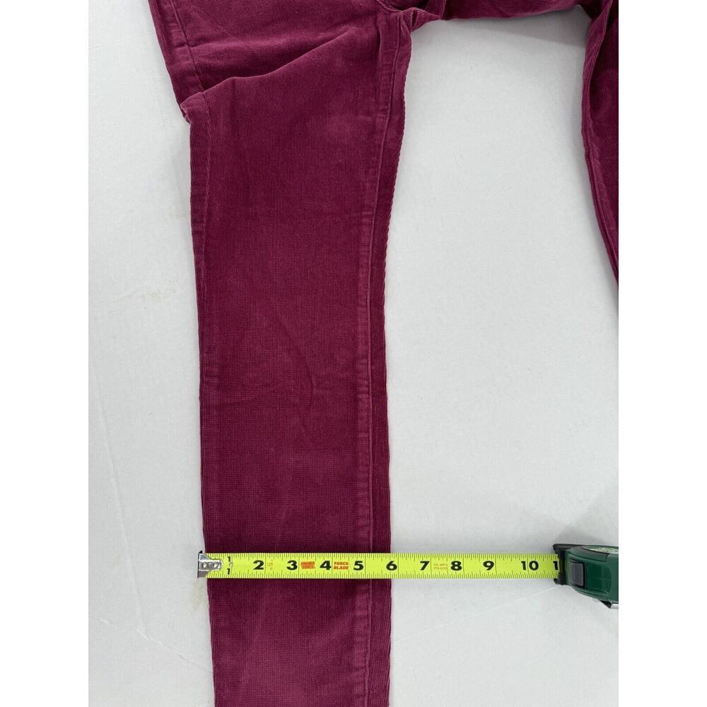 Cosmic Blue Love Jeans Women’s Size 27 Petite Corduroy Magenta Pink Skinny NWT​​ - Picture 16 of 16